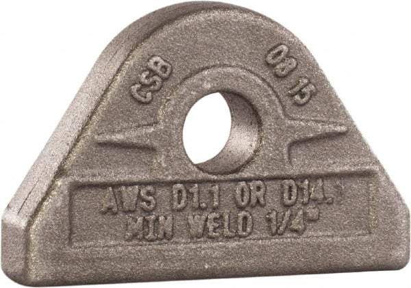 Mag-Mate - 15/32" ID, 2,000 Lb Capacity, Pad Eye - Carbon Steel - Eagle Tool & Supply