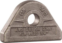 Mag-Mate - 15/32" ID, 2,000 Lb Capacity, Pad Eye - Carbon Steel - Eagle Tool & Supply