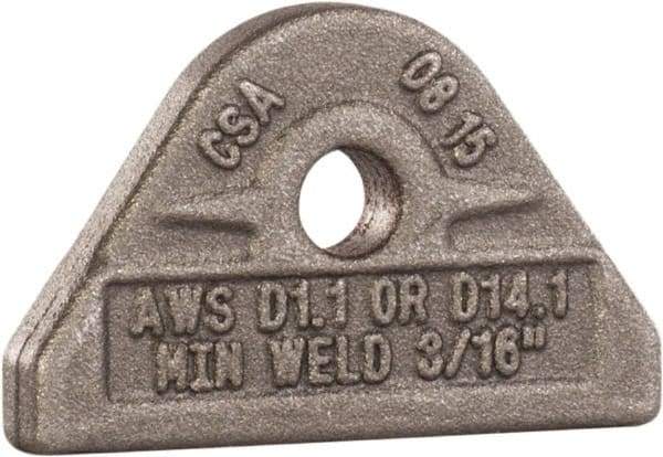 Mag-Mate - 3/8" ID, 1,000 Lb Capacity Pad Eye - Carbon Steel - Eagle Tool & Supply