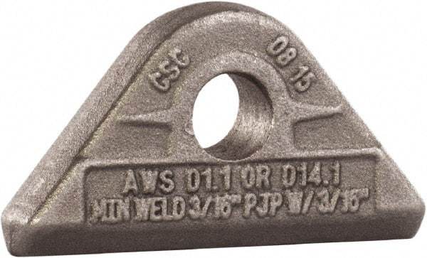 Mag-Mate - 17/32" ID, 3,000 Lb Capacity Pad Eye - Carbon Steel - Eagle Tool & Supply