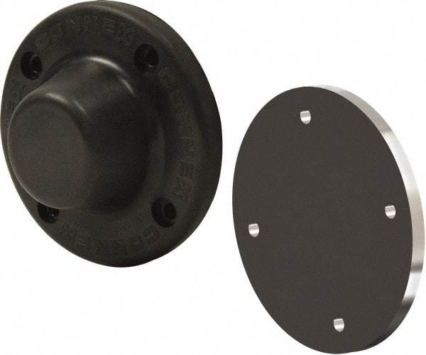 Mag-Mate - 4" Long Rubber Insulated Magnetic Door Holder - Weatherproof Grade - Eagle Tool & Supply