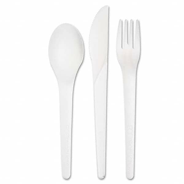 ECO PRODUCTS - Plantware Renewable & Compostable Cutlery Kit - 6", 250/CT - Eagle Tool & Supply