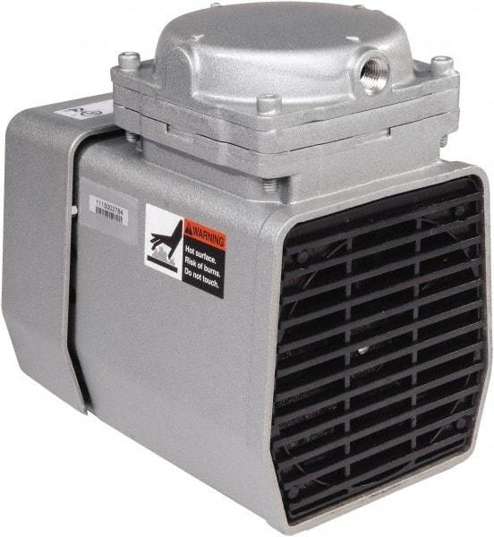 Gast - Diaphragm-Type Vacuum Pumps Horsepower: 1/8 Cubic Feet per Minute: 1.60 - Eagle Tool & Supply