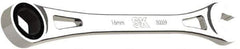 SK - 16mm 6 Point Combination Wrench - 10.38" OAL, Steel, Full Polish Finish - Eagle Tool & Supply