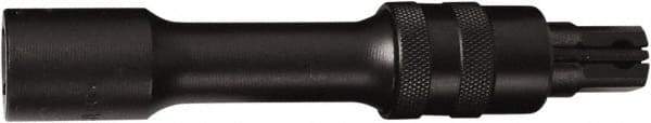 SK - 1/2" Drive Impact Locking Socket Extension - 5" OAL, Black Finish - Eagle Tool & Supply