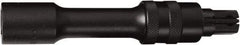 SK - 3/8" Drive Impact Locking Socket Extension - 6" OAL, Black Finish - Eagle Tool & Supply