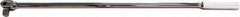 SK - 3/4" Drive Socket Knurled Handle - 37" OAL, Full Polish Chrome Finish - Eagle Tool & Supply