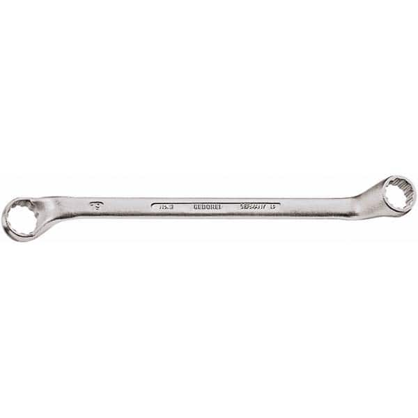 Box Wrenches; Wrench Type: Offset Wrench; Wrench Size: 13x15 mm; Head Type: Offset; Double/Single End: Double; Wrench Shape: S-Shape; Material: Vanadium Steel; Finish: Chrome-Plated; Standards: DIN 838; ISO 1085; ISO 3310; ISO 10104; Number Of Points: 12;