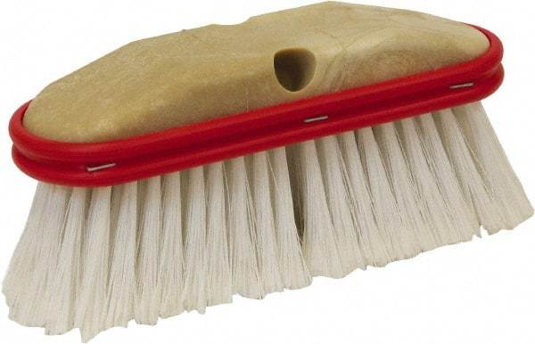 O-Cedar - 8" OAL, Vehicle Window Wash Brush - Gray PVC Bristles, 2-1/2" Trim Length - Eagle Tool & Supply