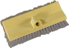 O-Cedar - 10" OAL, Vehicle Brush - Gray PVC Bristles, 2-1/2" Trim Length - Eagle Tool & Supply