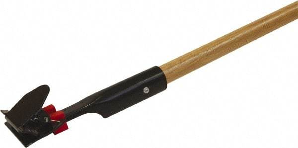 O-Cedar - 60" Standard Wood Snap-On Mop Handle - 1" Handle Diam, Use with Dust Mops - Eagle Tool & Supply