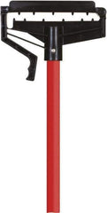 O-Cedar - 60" Standard Fiberglass Quick Connect Mop Handle - 1" Handle Diam, 1 to 5" Wet Mop Head Band, Use with Wet Mops - Eagle Tool & Supply