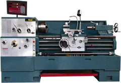 Enco - 18" Swing, 80" Between Centers, 230/460 Volt, Triple Phase Engine Lathe - 7MT Taper, 7-1/2 hp, 25 to 1,800 RPM, 3-1/8" Bore Diam, 40" Deep x 48-7/8" High x 136-1/8" Long - Eagle Tool & Supply