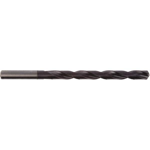 DORMER - 4.8mm 140° Spiral Flute Solid Carbide Taper Length Drill Bit - Eagle Tool & Supply