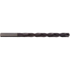 DORMER - 4.8mm 140° Spiral Flute Solid Carbide Taper Length Drill Bit - Eagle Tool & Supply