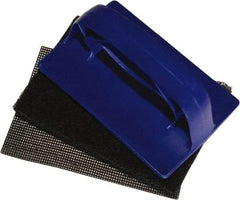 O-Cedar - 5-1/2" Long x 3-1/2" Wide x 2" Thick Scouring Pad - Heavy-Duty, Blue - Eagle Tool & Supply