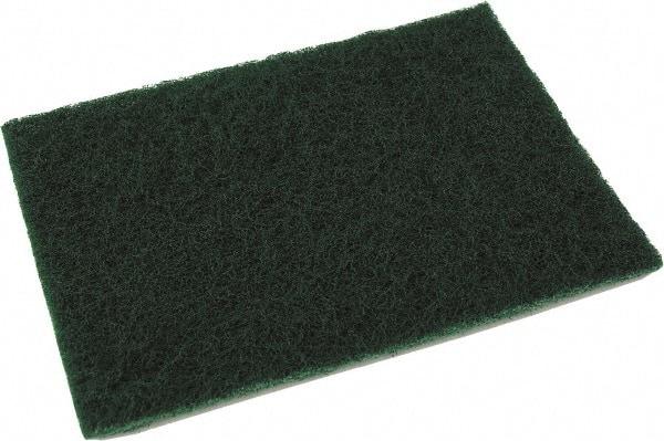 O-Cedar - 9" Long x 6" Wide x 1/2" Thick Scouring Pad - Heavy-Duty, Green - Eagle Tool & Supply