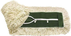 O-Cedar - 60" Long x 5" Wide Cotton Dust Mop Head - Key-Slot Snaps, Launderable - Eagle Tool & Supply