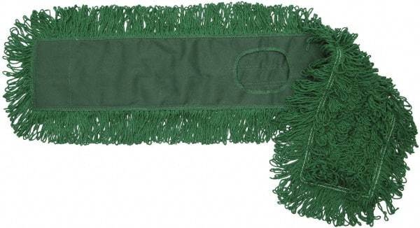 O-Cedar - 36" Long x 5" Wide Cotton Dust Mop Head - Slip-On/Slip-Through Backing, Launderable - Eagle Tool & Supply