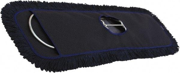 O-Cedar - 18" Long x 5" Wide Microfiber Dust Mop Head - Slip-On/Slip-Through Backing, Launderable - Eagle Tool & Supply