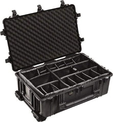 Pelican Products, Inc. - 24-7/32" Wide x 17-31/64" High, Shipping/Travel Case - Black, Polypropylene - Eagle Tool & Supply