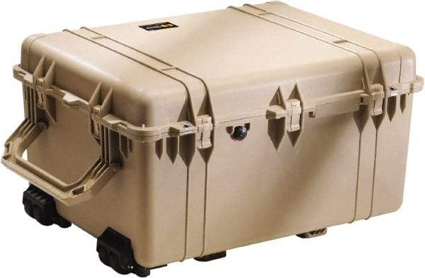 Pelican Products, Inc. - 24-7/32" Wide x 17-31/64" High, Shipping/Travel Case - Tan, Polypropylene - Eagle Tool & Supply