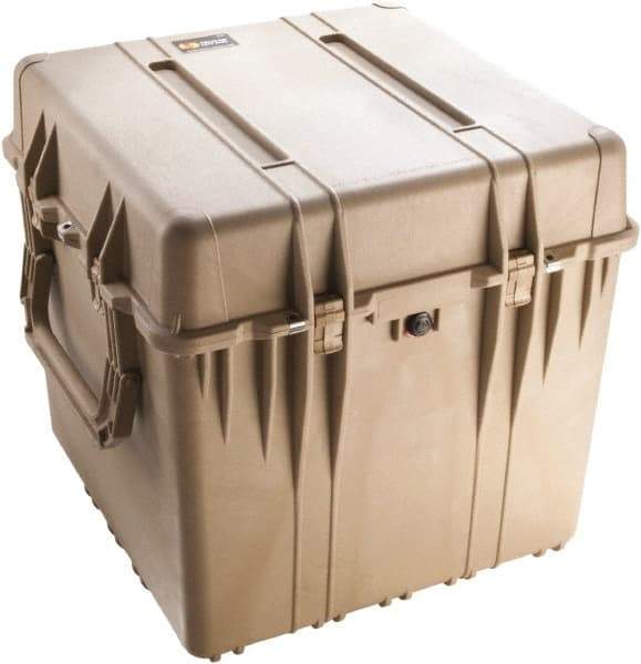 Pelican Products, Inc. - 26-1/2" Wide x 25-1/4" High, Cube Case - Tan, Polypropylene - Eagle Tool & Supply