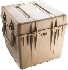 Pelican Products, Inc. - 26-1/2" Wide x 25-1/4" High, Cube Case - Tan, Polypropylene - Eagle Tool & Supply