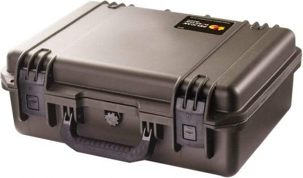 Pelican Products, Inc. - 13-13/32" Wide x 6-45/64" High, Clamshell Hard Case - Black, HPX High Performance Resin - Eagle Tool & Supply