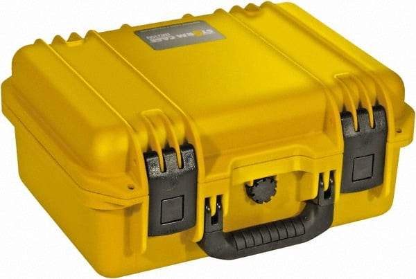 Pelican Products, Inc. - 11-13/32" Wide x 6-1/2" High, Clamshell Hard Case - Yellow, HPX High Performance Resin - Eagle Tool & Supply