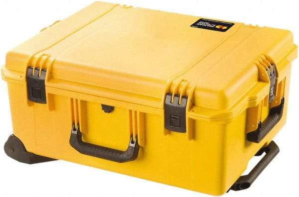 Pelican Products, Inc. - 19-45/64" Wide x 11-45/64" High, Shipping/Travel Case - Yellow, HPX High Performance Resin - Eagle Tool & Supply