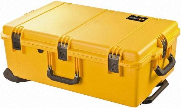 Pelican Products, Inc. - 20-13/32" Wide x 12-13/64" High, Shipping/Travel Case - Yellow, HPX High Performance Resin - Eagle Tool & Supply