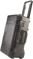 Pelican Products, Inc. - 14-7/64" Wide x 8-29/32" High, Shipping/Travel Case - Black, HPX High Performance Resin - Eagle Tool & Supply