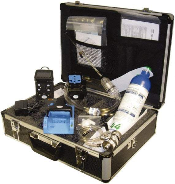 GfG - Audible, Visual Alarm, LCD Display, Confined Space Monitor - Monitors Carbon Monoxide, Hydrogen Sulfide, Oxygen & Combustible, -20 to 50°C Working Temp, CSA Listed - Eagle Tool & Supply