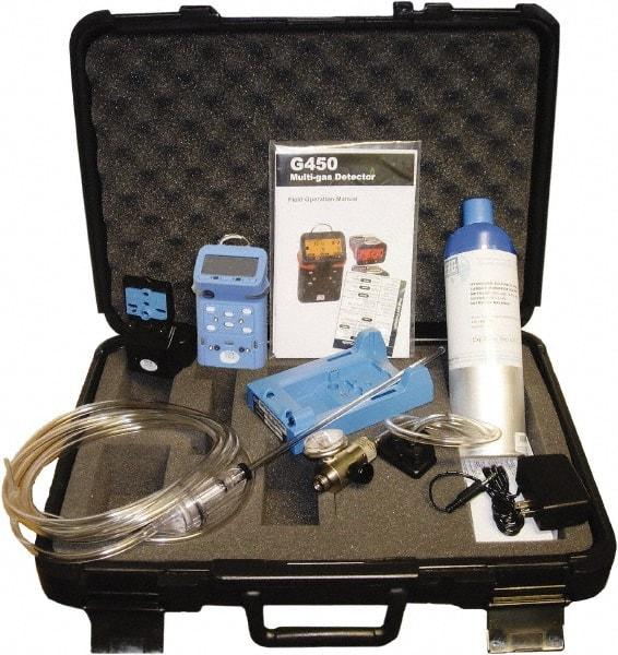 GfG - Audible, Vibration & Visual Alarm, LCD Display, Confined Space Monitor - Monitors Oxygen, LEL & Methane, -20 to 50°C Working Temp, CSA Listed - Eagle Tool & Supply