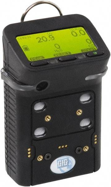 GfG - Audible, Vibration & Visual Alarm, LCD Display, Confined Space Monitor - Monitors LEL & Oxygen, -20 to 50°C Working Temp, CSA Listed - Eagle Tool & Supply