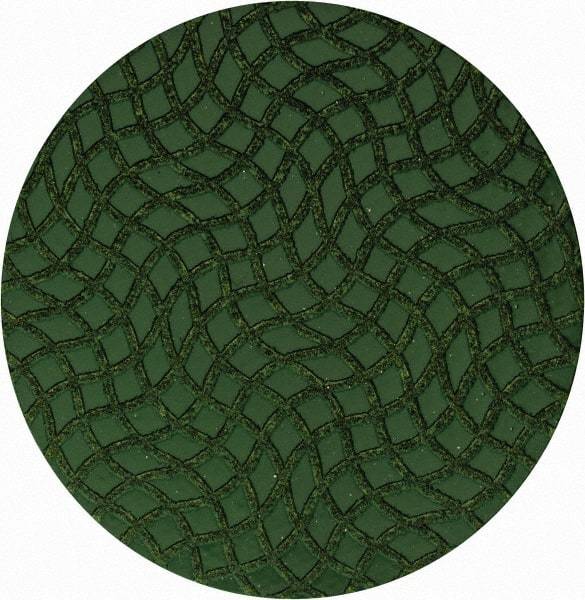 Norton - 3" Disc Diam, 60 Grit, Diamond Quick Change Disc - Type R Attaching System, Coated, Green, Coarse Grade - Eagle Tool & Supply