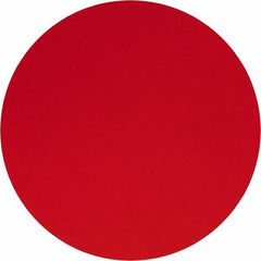 Norton - 12" Diam, 120 Grit Ceramic Adhesive PSA Disc - Medium Grade, Orange, Y Weighted Backing, Flexible - Eagle Tool & Supply