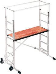 Hailo - Base Section Narrow Span Scaffolding - 5 Ft. Long, 330 Lbs. per Sq. Ft. Duty Rating - Eagle Tool & Supply