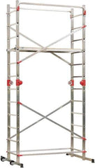 Hailo - Base Section Narrow Span Scaffolding - 5 Ft. Long, 330 Lbs. per Sq. Ft. Duty Rating - Eagle Tool & Supply