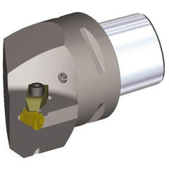 Kennametal - NG4R Insert, 52mm Head Length, Modular Grooving Cutting Unit Head - Left Hand Cut, System Size PSC50, Through Coolant, Series Top Notch - Eagle Tool & Supply