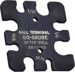 Loos & Co. - 5/32 to 1/4 Inch Range, Wire and Sheet Metal Gage - Use with Ball Terminals - Eagle Tool & Supply