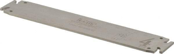 Iscar - 1.38" Blade Height, 0.98" Blade Width, 7.087" OAL, Neutral Cut, Double End Indexable Cut-Off Blade - TGSU Blade, Tang-GripIQ Series - Eagle Tool & Supply