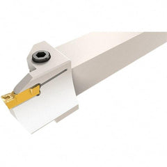 Iscar - HFH, Internal or External, Left Hand, 20mm Max Depth of Cut, 6 to 6mm Groove Width, Indexable Grooving Tool Holder - H.PL 60.. Insert Compatibility, 25mm Shank Height, 25mm Shank Width, 150mm OAL - Eagle Tool & Supply