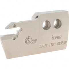 Iscar - 6" Groove Width, 38mm Max Depth of Cut, Right Hand Cut, HFAI Indexable Grooving Blade - GRIP, GRIP (Full Radius), HFPR/L, HFPR/L (Full Radius) Insert Style, Series Heliface - Eagle Tool & Supply