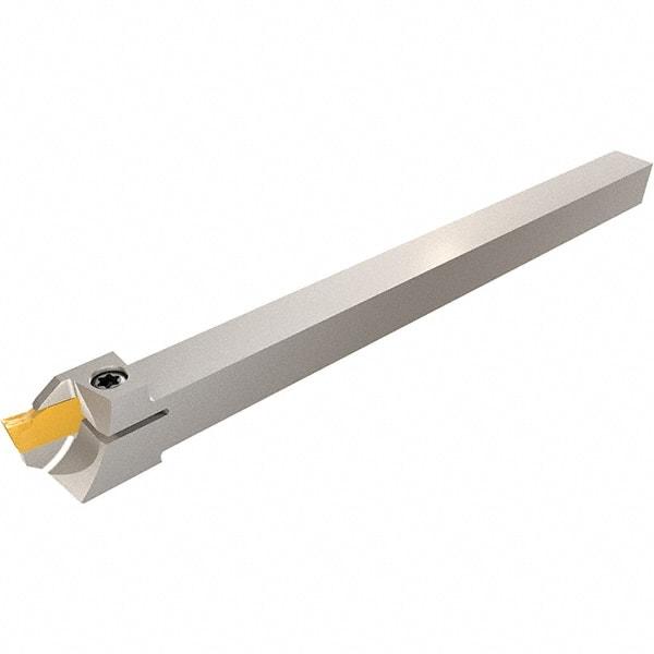 Iscar - PHA, External, Right Hand, 0.64" Max Depth of Cut, Indexable Grooving Tool Holder - GDMW 2.4 Insert Compatibility, 3/4" Shank Height, 3/4" Shank Width, 6" OAL - Eagle Tool & Supply