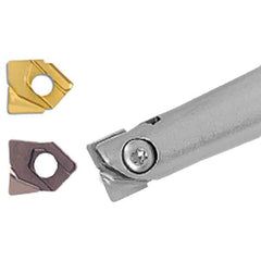 Iscar - 20mm Cut Diam, 25mm Shank Diam, 200mm OAL, Indexable Square Shoulder End Mill - H.. QF Inserts, Cylindrical Shank, Series BallPlus - Eagle Tool & Supply