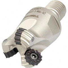 Iscar - 40mm Cutting Diam, 6mm Max Depth of Cut, Modular Connection Indexable Copy End Mill - 4 Inserts, RCMT/RCCT-MO, RCMT/RCMW/RCCW-FW, RCMW/RCCW-MO Insert, ERW-M Toolholder, Through Coolant - Eagle Tool & Supply