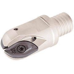 Iscar - 25mm Cut Diam, 20mm Max Depth of Cut, 57mm OAL, Indexable Ball Nose End Mill - 40mm Head Length, T15 Modular Connection, BCM-MM Toolholder, BCR Insert - Eagle Tool & Supply
