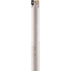 Iscar - 1-1/2" Cut Diam, 0.708" Max Depth of Cut, 1-1/2" Shank Diam, 10" OAL, Indexable Square Shoulder End Mill - P290 AC.T 1806.. Inserts, Weldon Shank, 0° Lead Angle, Through Coolant, Series MillShred - Eagle Tool & Supply